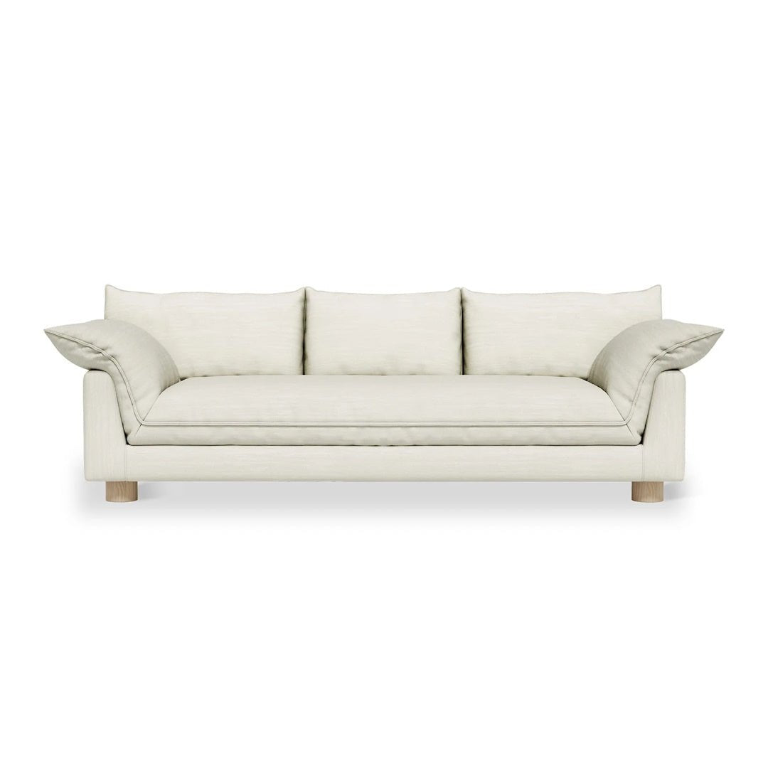 Zoe Sofa in Sutton Canvas, Royal Oak