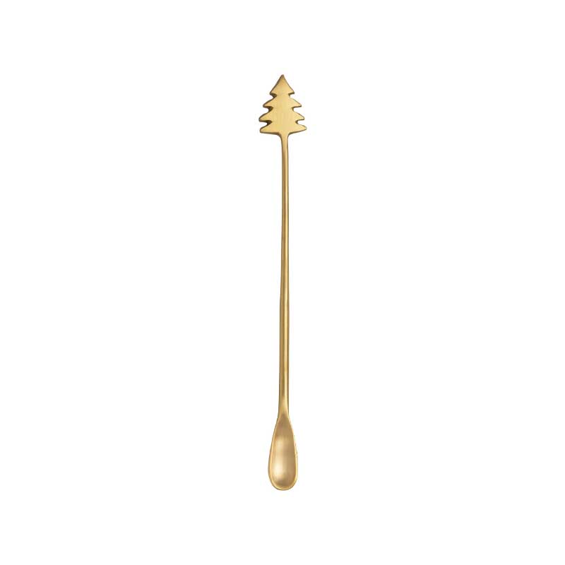Brass Tree Cocktail Spoon - ökenhem