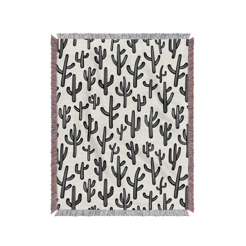 Funky Saguaro Woven Blanket - Field Study