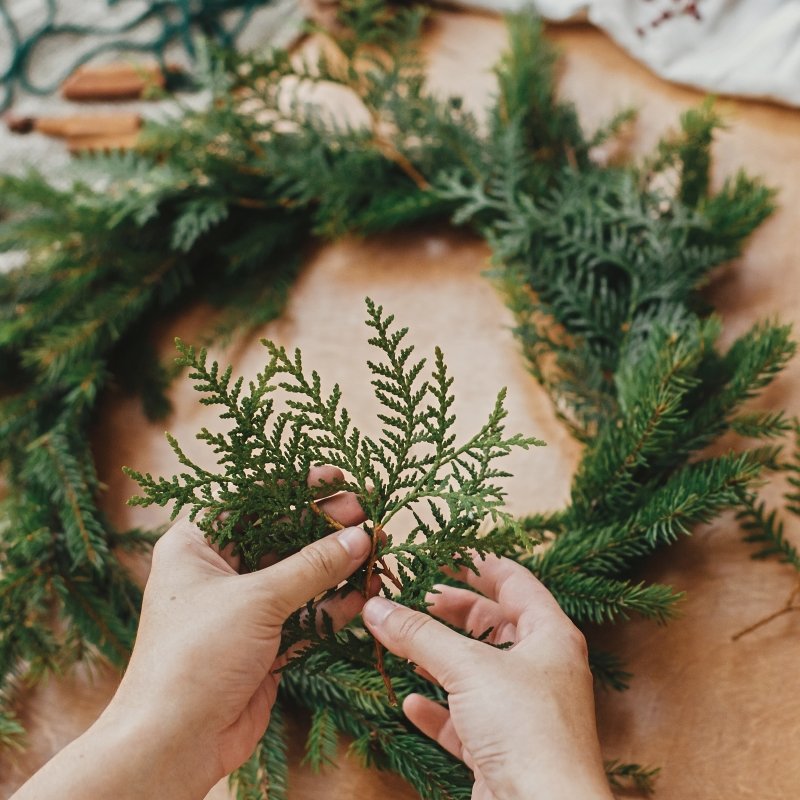 Holiday Wreath Workshop - In Person Event - Field Study