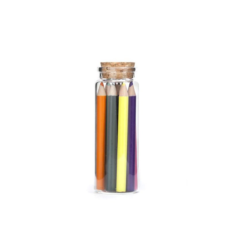 Mini Colored Pencils in a Jar - Field Study