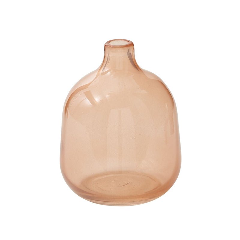 Peach Glass Vase - Field Study