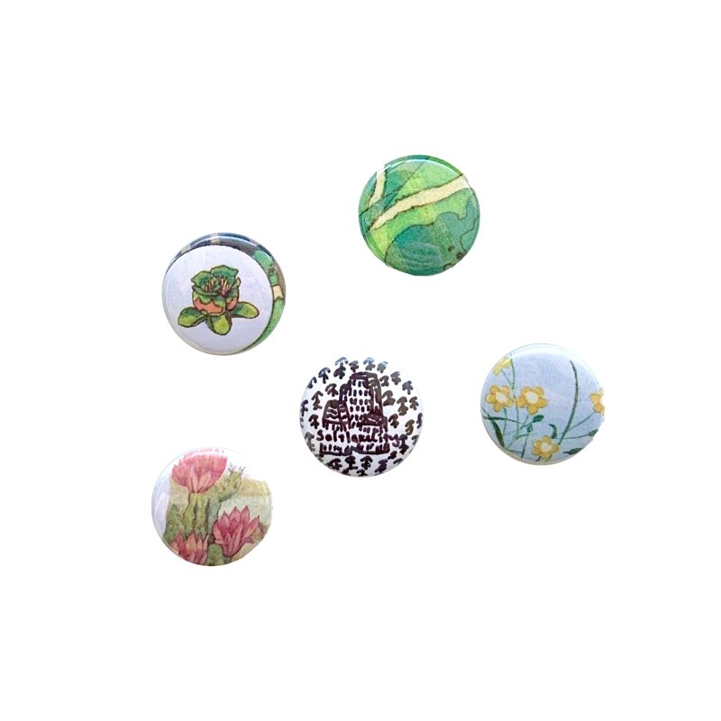Pin Buttons - Field Study