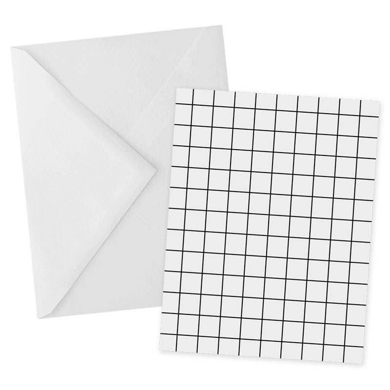 Simple Grid Notecard - Field Study