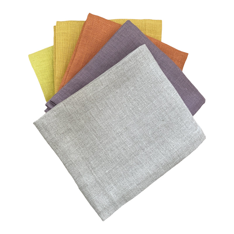 Stonewashed Linen Tea Towels - Field Study