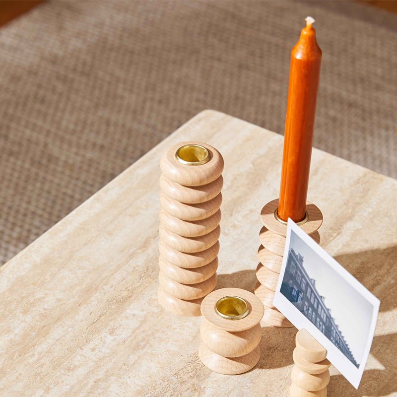 Wood Candle Holder - Field Study