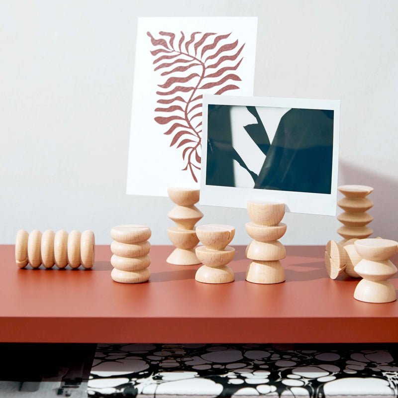 Wood Totem Photo Display - Field Study